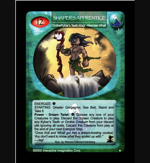 Shapers Apprentice - Orothe